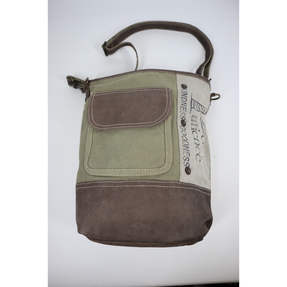 Clea‎ Ray Peace and Patience Canvas Bag